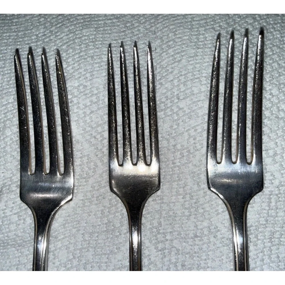 Community Plate‎ Milady Salad Forks Set of 4 – 1940 Silverplate Replacement